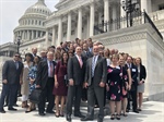 More than 30 AHPA members and staff participate in the 2019 Day on the Hill